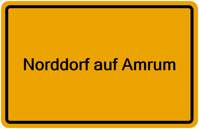 Handelsregisterauszug Norddorf auf Amrum